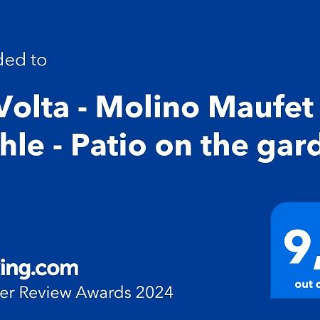 La Volta - Lake Como Heritage Home In Molino Maufet Watermill - Patio On The Garden コーリコ エクステリア 写真
